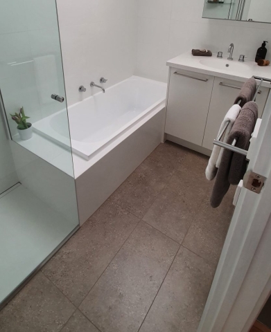 Vanity top, Shower Floor, Bath Surround